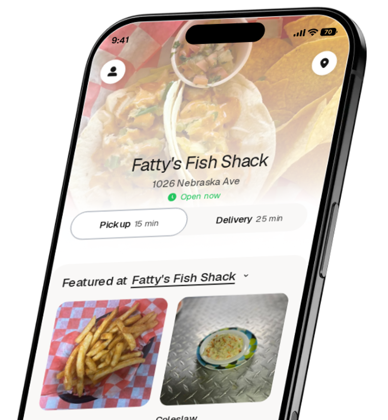 Fatty's Fish Shack app preview