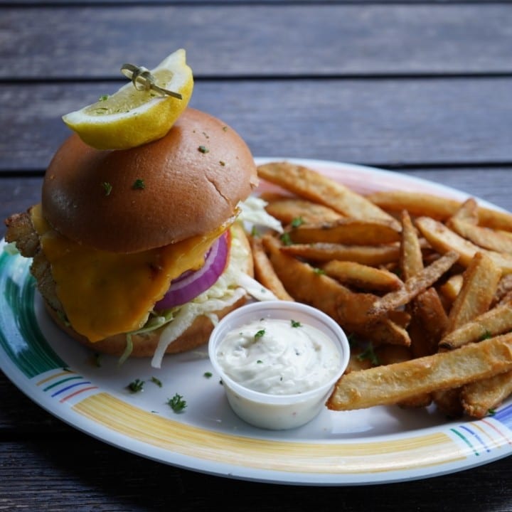 Fish Shack Sandwich.