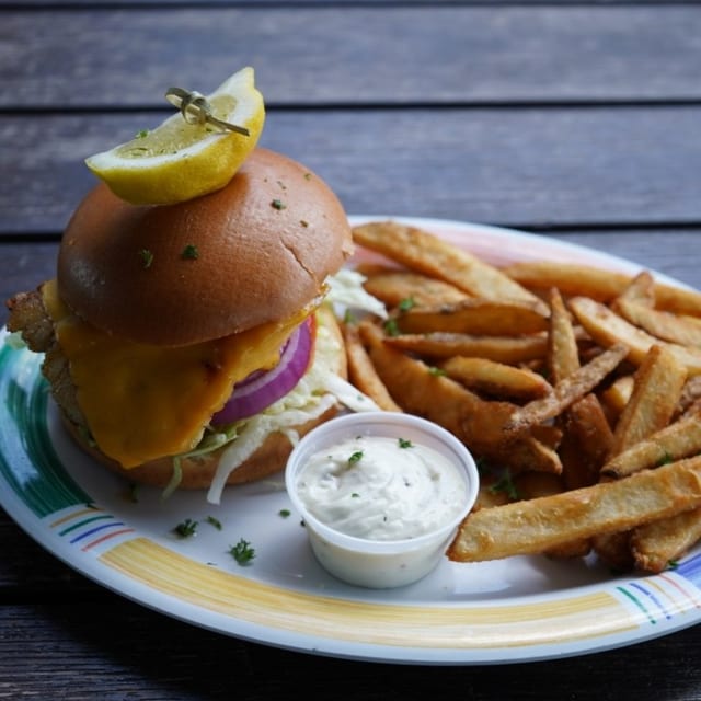 Fish Shack Sandwich.