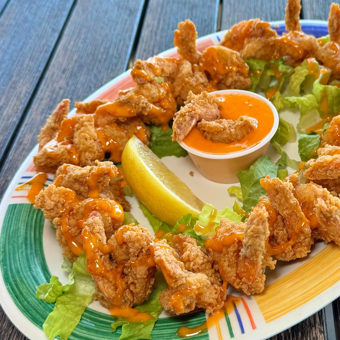Boom Boom Shrimp.